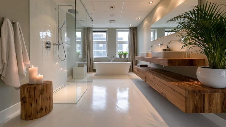 pu gietvloer douche