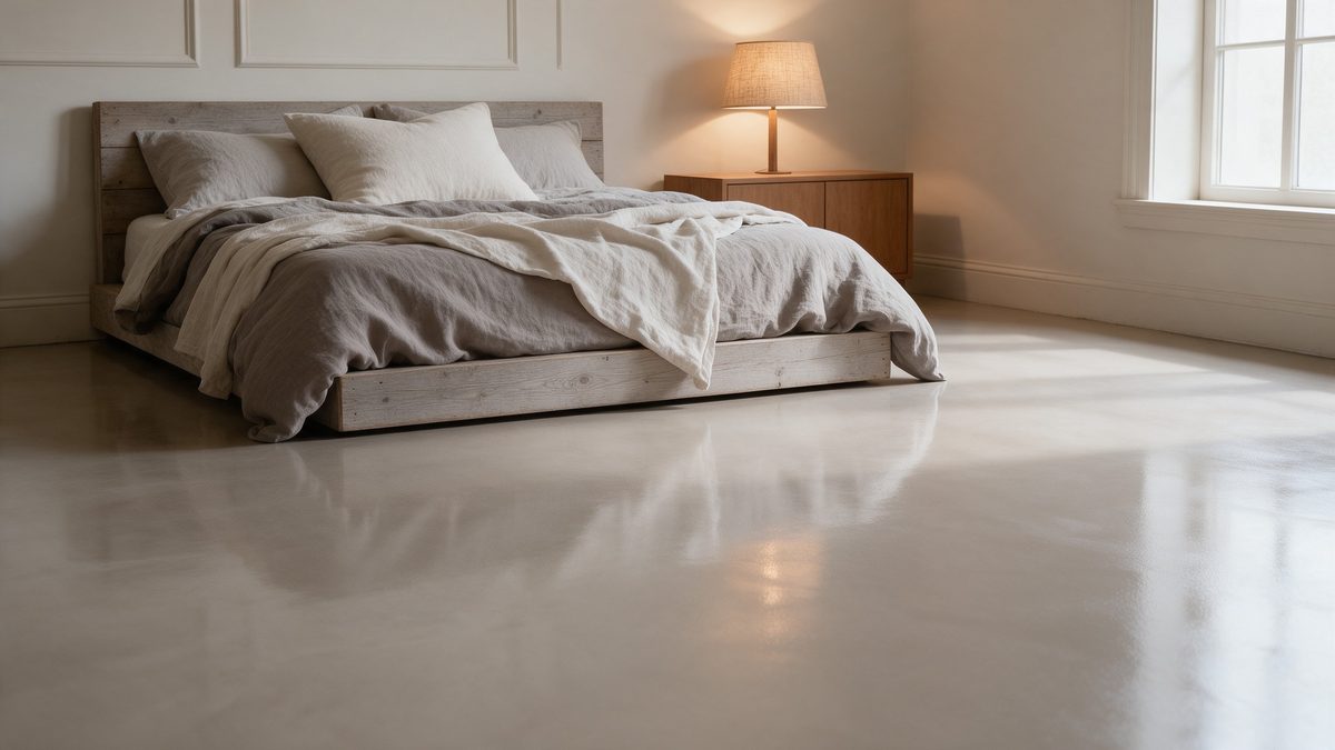 Gietvloer slaapkamer prijzen voor comfort